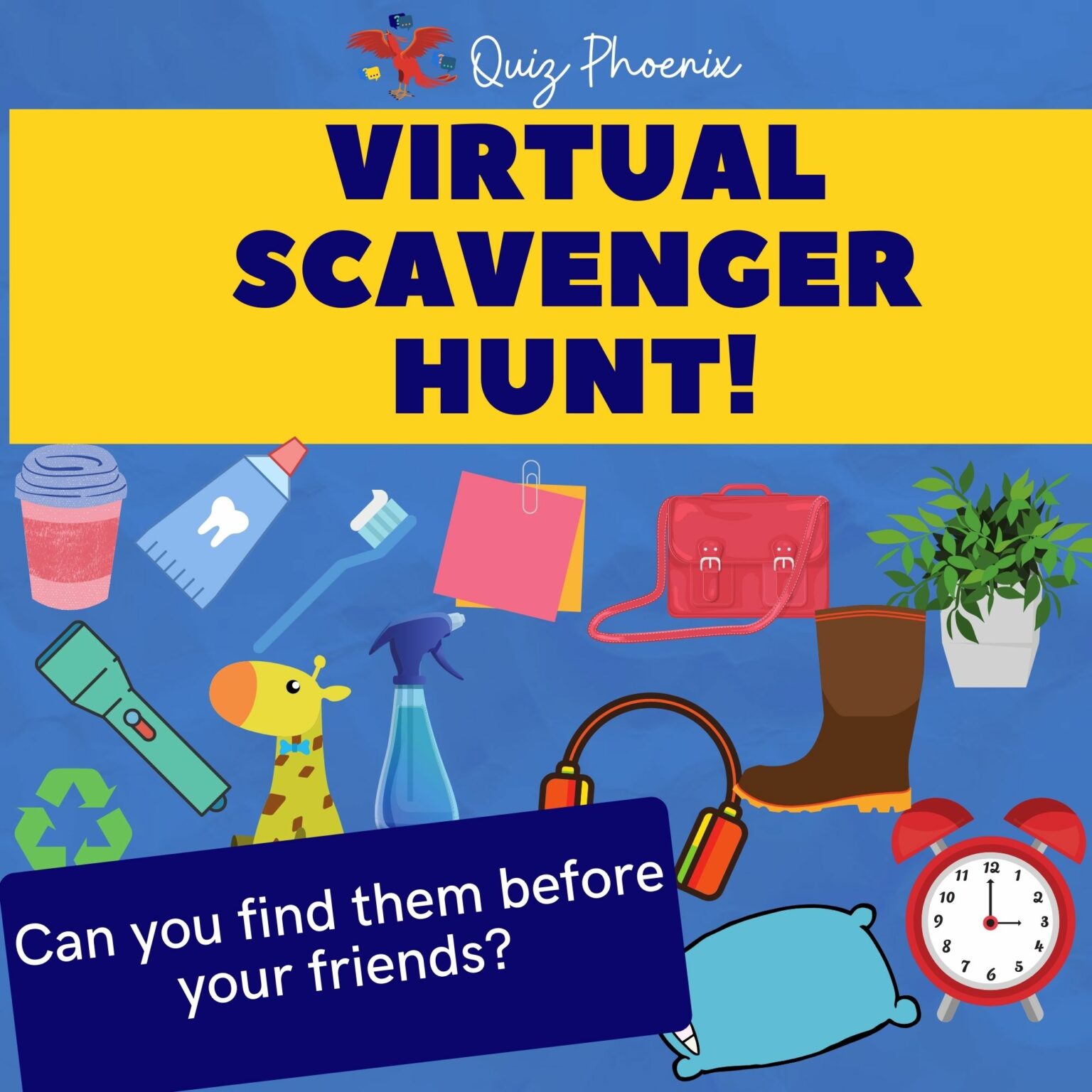 Virtual scavenger hunt Quiz Phoenix