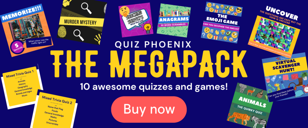 10 Fun virtual quiz round ideas - Quiz Phoenix