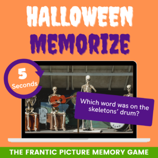 Halloween memorize: the frantic picture memory game!