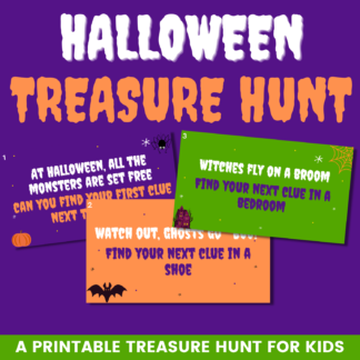 Halloween treasure hunt